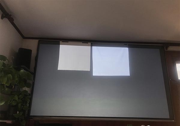 portable projector screen