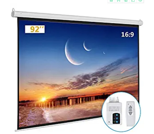 motorized projector screen